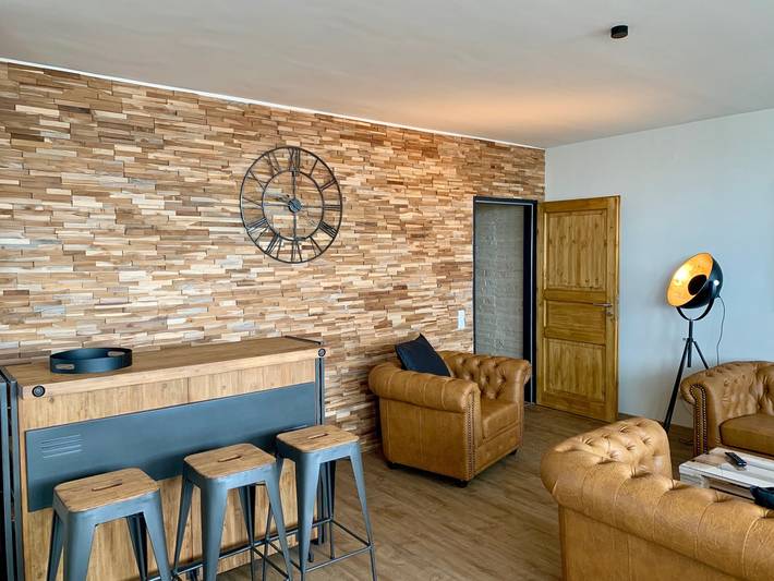 Ferienwohnung für 6 Personen, mit Sauna und Pool sowie Balkon und Ausblick rund um die Havenwelten - 3