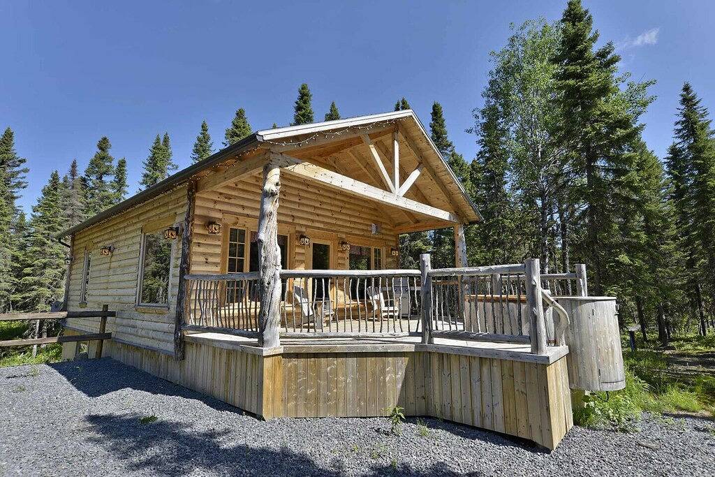 Hütte Huski - Les Chalets de Môh in La Malbaie, Saguenay–Lac-Saint-Jean