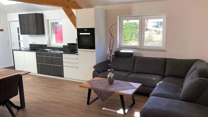 Ferienwohnung für 4 Personen, mit Sauna und Terrasse in Buchenberg - 3