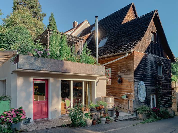 Ferienwohnung für 5 Personen, mit Balkon und Garten in Britzingen, Müllheim