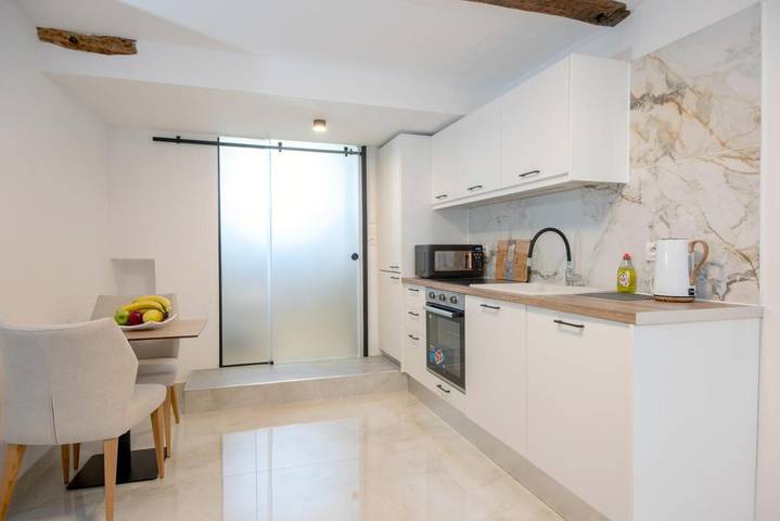 Ferienwohnung für 5 Personen, mit Balkon und Terrasse sowie Garten und Ausblick in Kritsa - 4