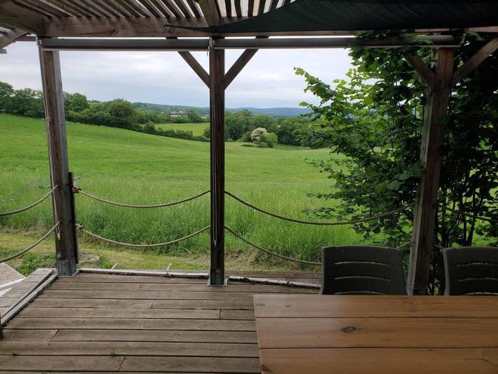 Gîte pour 4 personnes, avec vue ainsi que jardin et balcon à Causse-et-Diège - 3