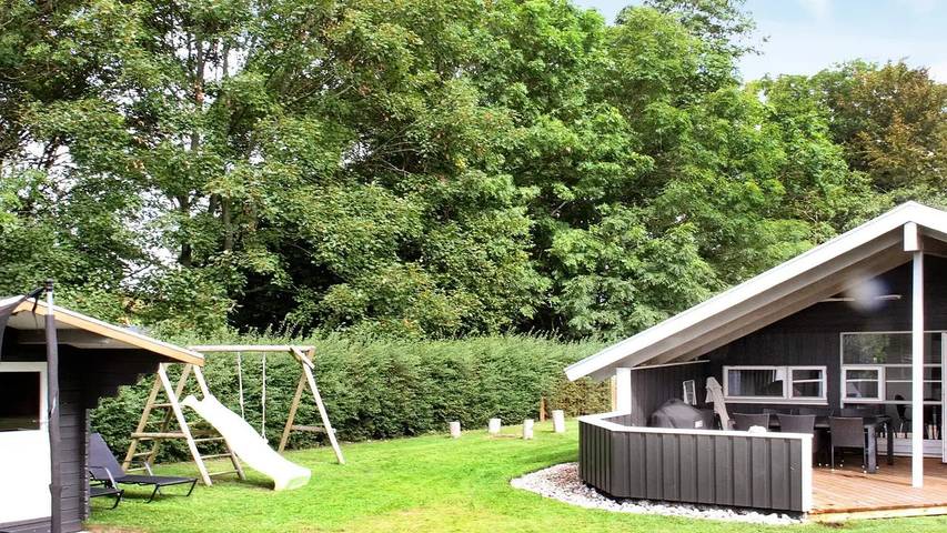Ferienhaus für 9 Personen, mit Whirlpool und Sauna sowie Terrasse in Mommark - 3