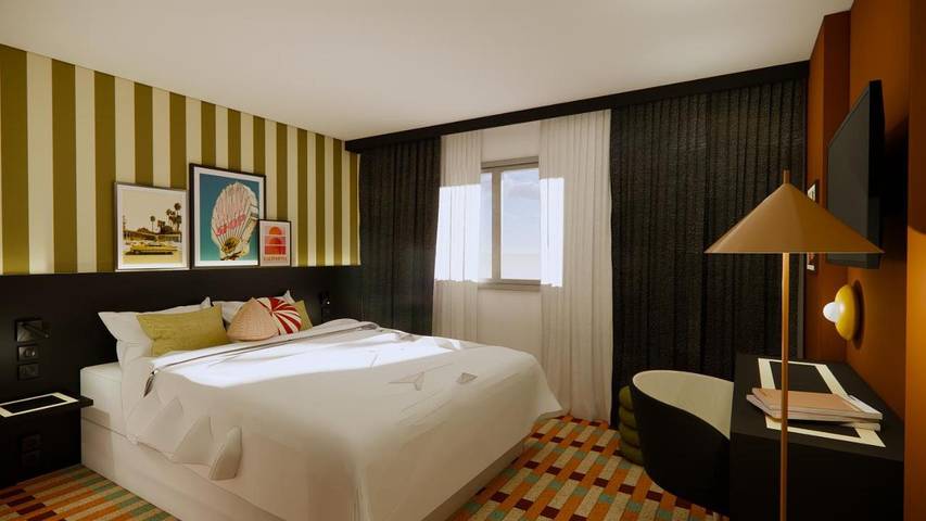 Hôtel pour 2 personnes, avec terrasse et piscine, animaux acceptés à Saint-Herblain - 2