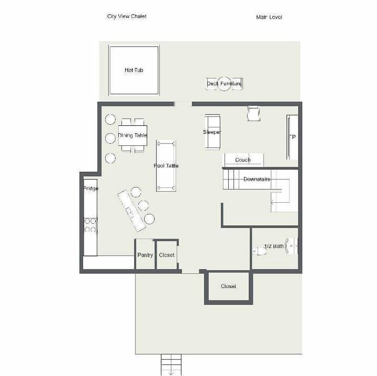 City View Chalet, City View Chalet, Pool Table, Hot Tub, Free Attraction Tickets in Gatlinburg, Sevier County