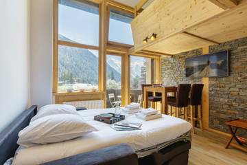 Appartement De Vacances pour 4 Personnes dans Chamonix-Mont-Blanc, Région de Bonneville, Photo 2