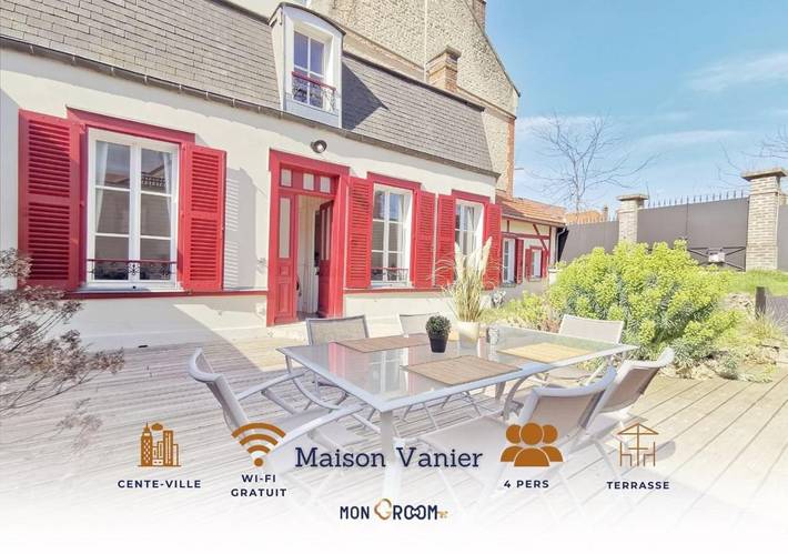 Maison de vacances pour 6 personnes, avec jardin et terrasse - 1