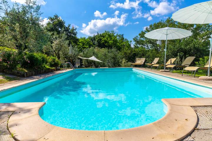 Vakantiehuis 'La Limonaia' met zwembad, privé terras & Wi-Fi in Monte San Savino, Chianti
