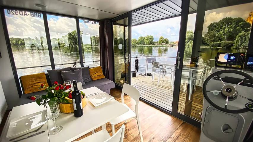 Boot für 6 Personen, mit Terrasse in Mecklenburgische Seenplatte - 3