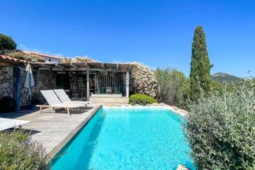 Villa für 4 Personen, mit Pool und Terrasse, mit Haustier auf Korsika