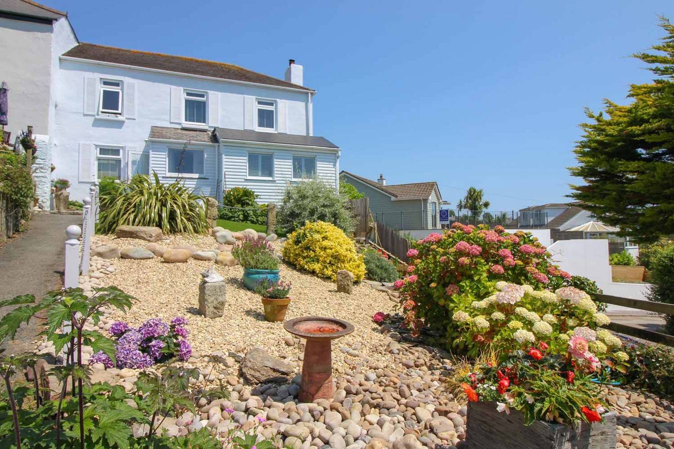 Summers Beach View in St Mawes, Cornwall