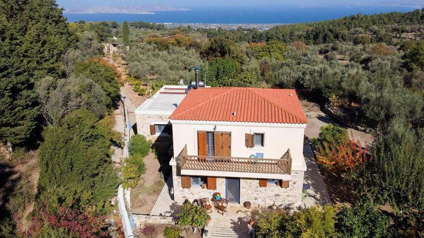 Villa für 4 Personen, mit Ausblick und Pool sowie Garten auf Kos - 2