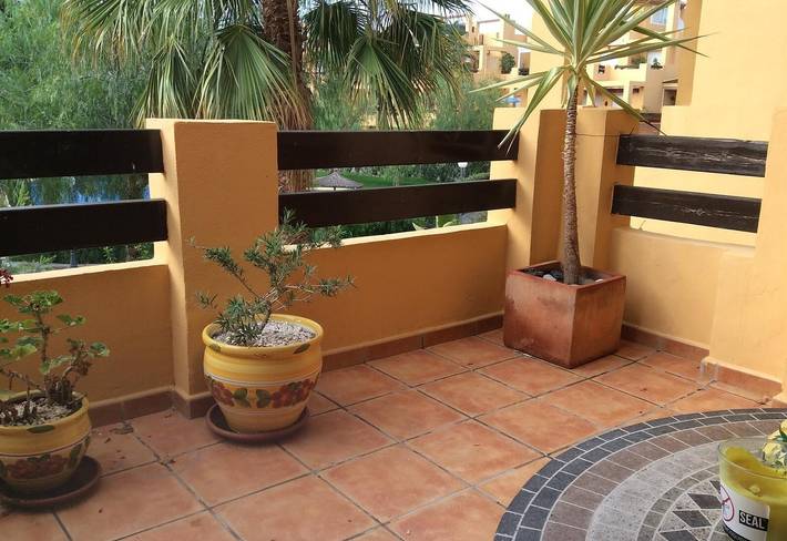 Entire apartment, Homely Apartment in El Faro with Pool, Terrace, Balcony, A/C & Wi-Fi in Playas de Vera, Vera