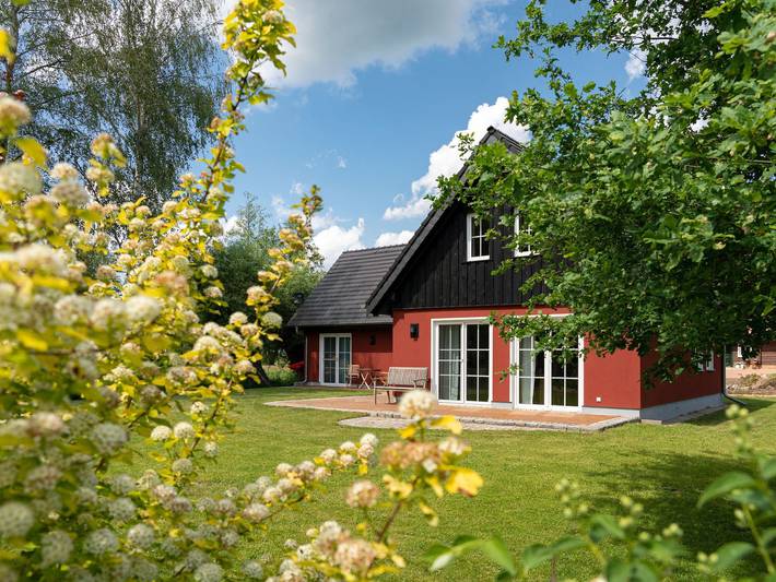 Ferienhaus für 2 Personen, mit Garten und Balkon, kinderfreundlich in Burg (Spreewald)