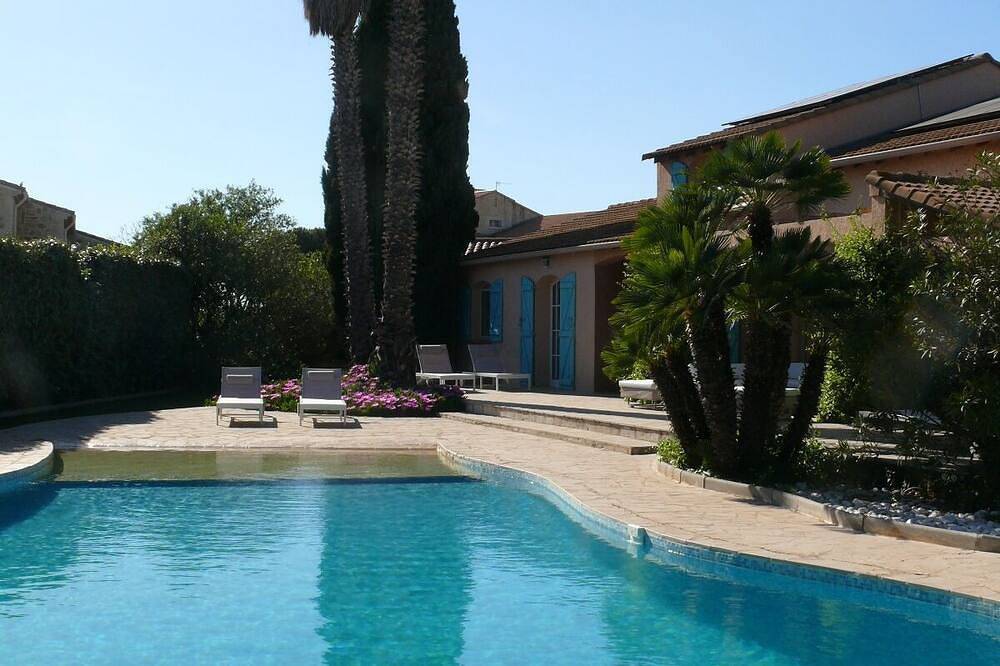 Mittelmeer 🌴 Provenzalische Villa 🌞 Beheizter Xxl-Pool 🐶 Hunde erlaubt ! in Marseillan-Plage, Marseillan