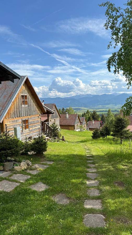 Chalet für 6 Personen, mit Ausblick und Garten sowie Terrasse in der Slowakei