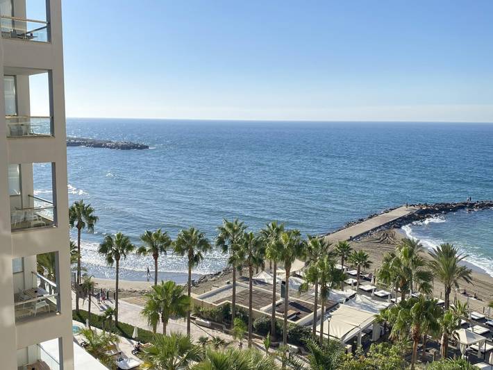Holiday apartment for 3 people, with Ocean view and Terrace as well as Pool in Marbella Centre