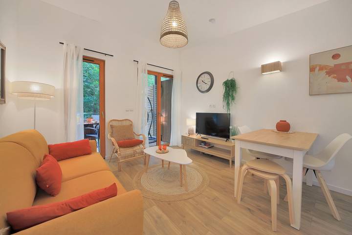 Maison de vacances pour 4 personnes, avec terrasse