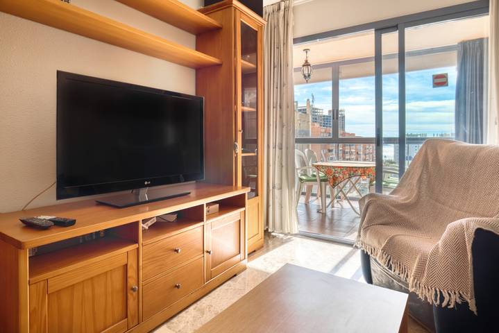 Apartamento entero, Apartamento 'Las Terrazas' con vistas al mar, Wi-Fi y aire acondicionado in La Cala de Finestrat, Villajoyosa
