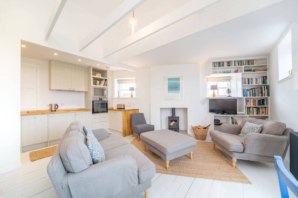 Fig Cottage ist ein traditionelles Cottage mit einem modernen Touch in Elie, Region Fife