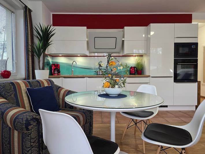 Ferienwohnung für 3 Personen, mit Balkon und Garten in Mönchgut-Granitz