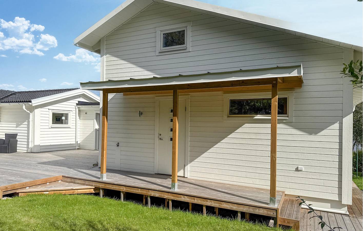 Ferienhaus für 7 Personen mit Seeblick in Sommen