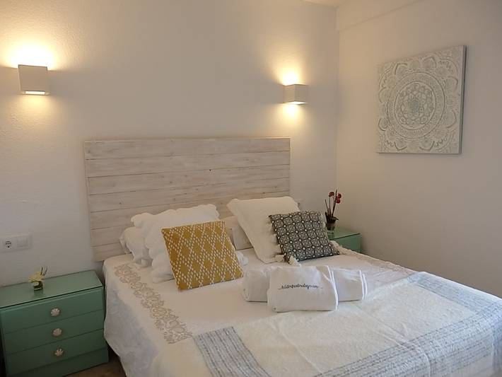 Apartamento para 4 personas, con piscina para niños y jardín, Se admiten mascotas en Playa El Bajondillo