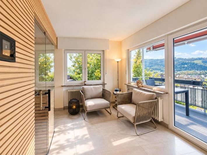 Ferienwohnung für 7 Personen, mit Balkon und Terrasse sowie Whirlpool und Garten in Lahn-Taunus - 4