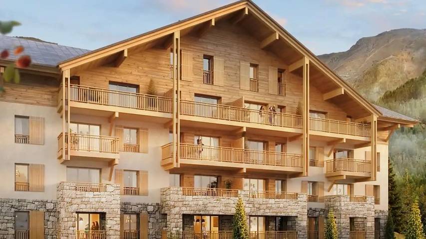 Appartement de vacances pour 6 personnes, avec piscine dans Auron