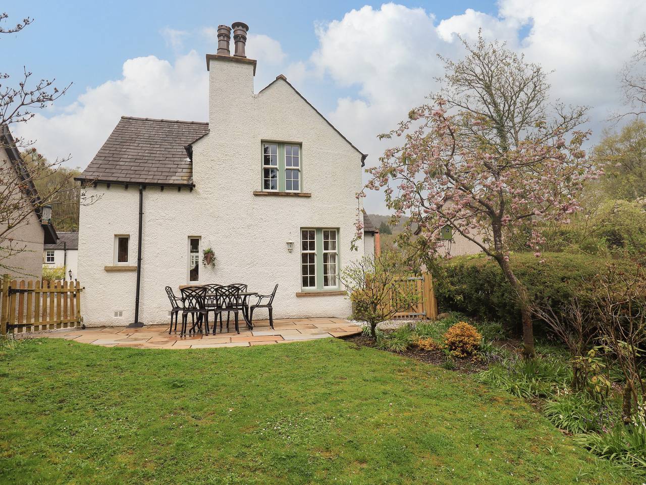 The Old Post House at Low Stott Park in Lake District