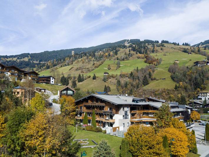 Ferienwohnung für 4 Personen, mit Balkon und Sauna sowie Ausblick