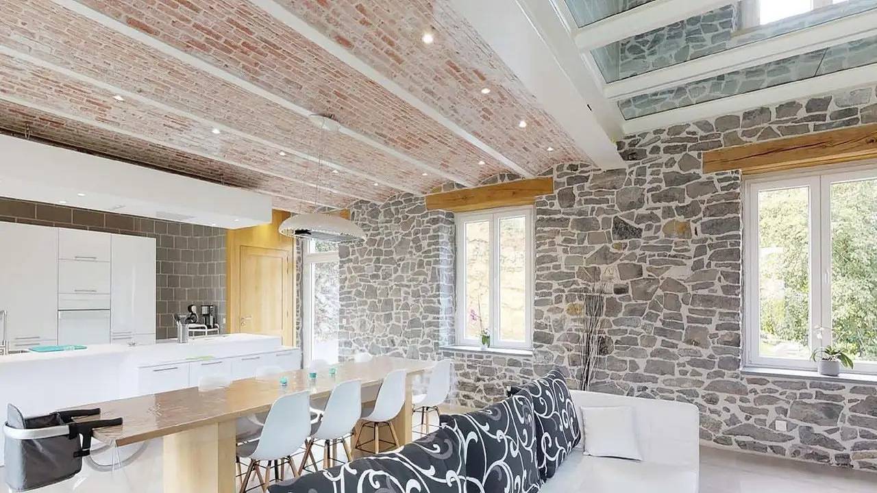 Holiday home for 10 people with hot tub in Hamois, Namur (region)