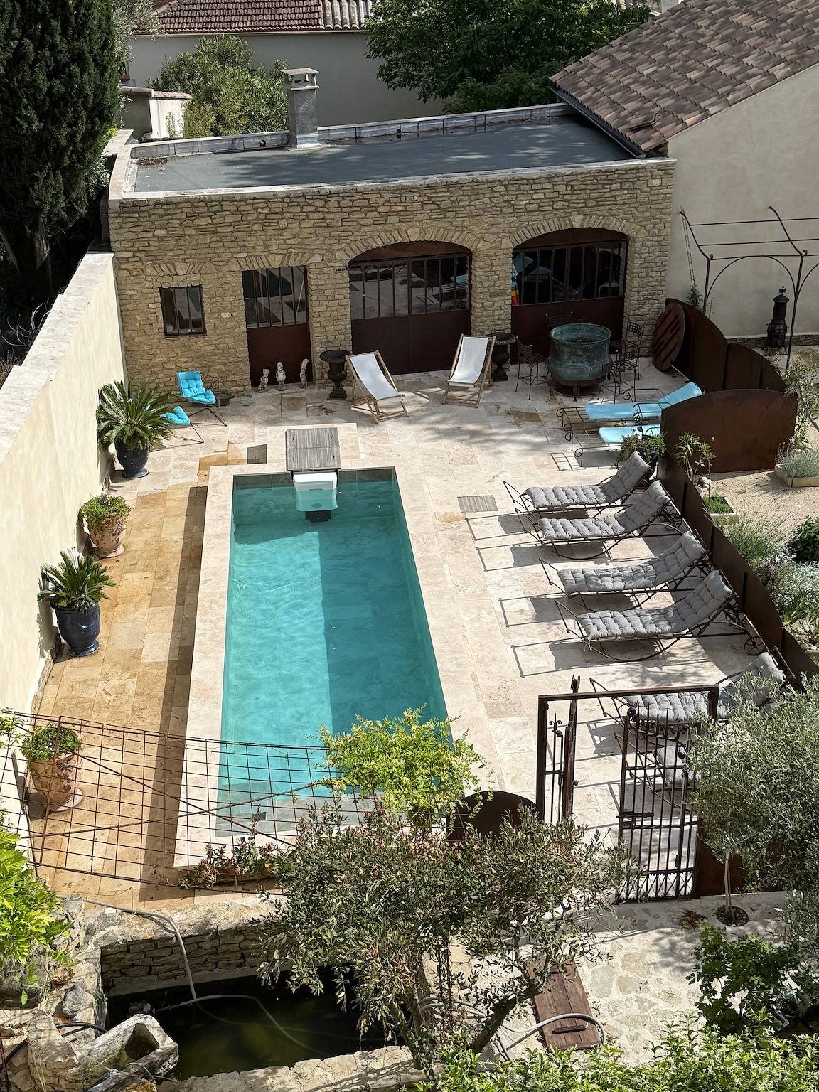 Casa rural entre viñedos en Abtrus in Violès, Vaucluse