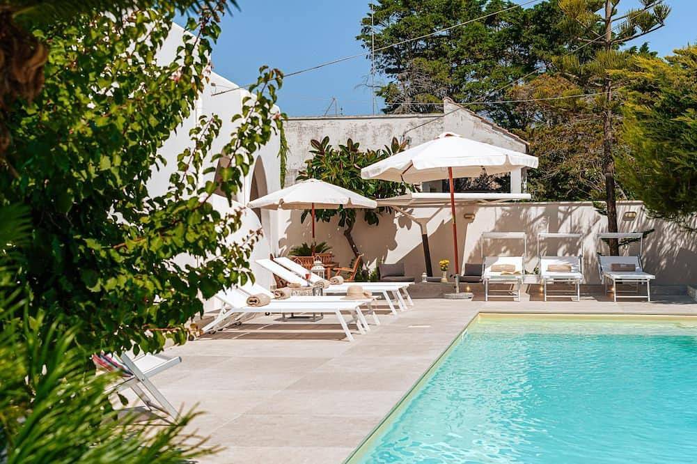 Villa with private pool in San Foca 100 meters from the sea in Melendugno, Lecce Province