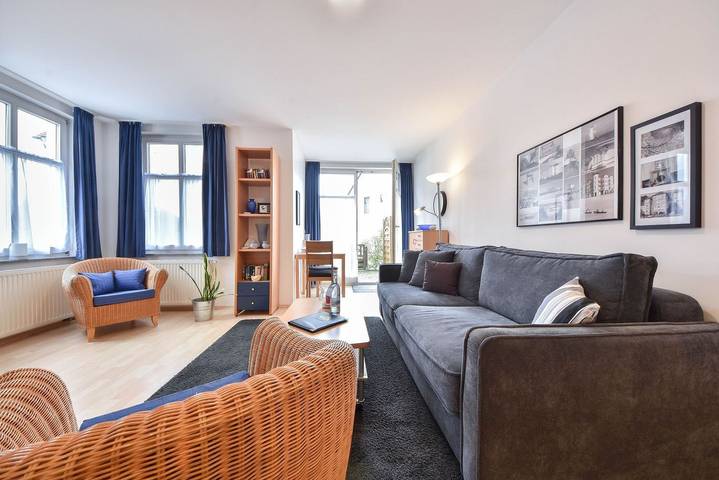 Ferienwohnung für 3 Personen, mit Terrasse in Drei Kaiserbäder, Heringsdorf