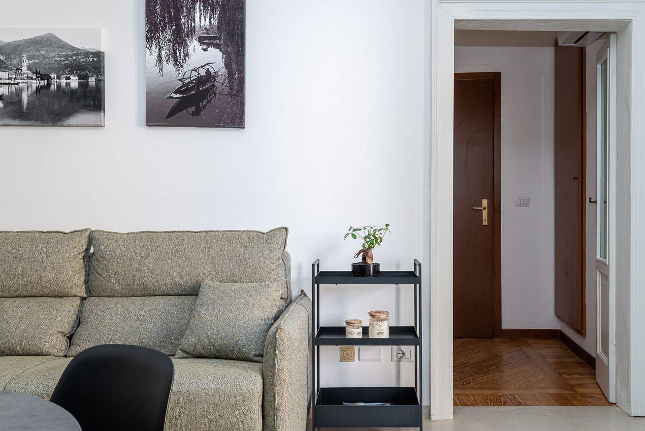 Ganze Wohnung, Ferienwohnung für 3 Personen mit Balkon/Terrasse in Cernobbio, Comer See