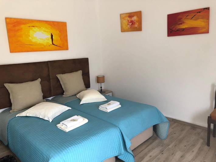 Maison de campagne pour 4 personnes, avec terrasse et jacuzzi ainsi que jardin et piscine, animaux acceptés à Torres Vedras - 3