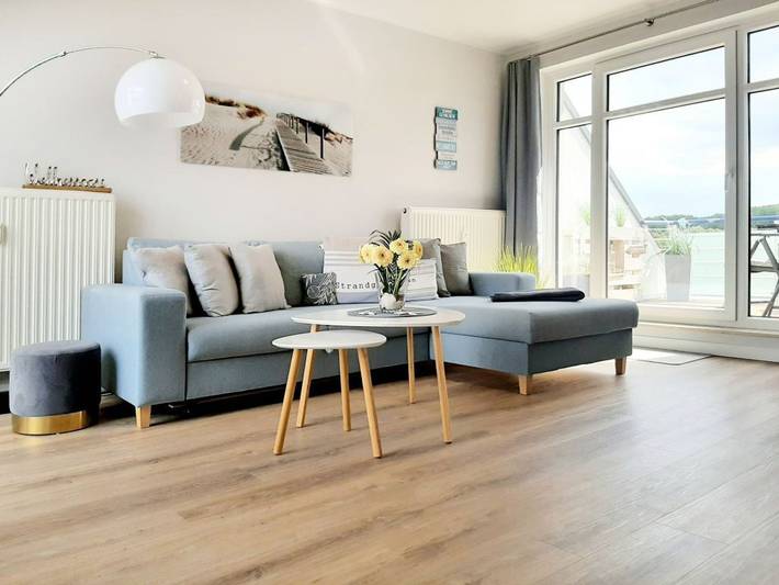 Ferienwohnung für 3 Personen, mit Balkon und Terrasse sowie Sauna in Boltenhagen