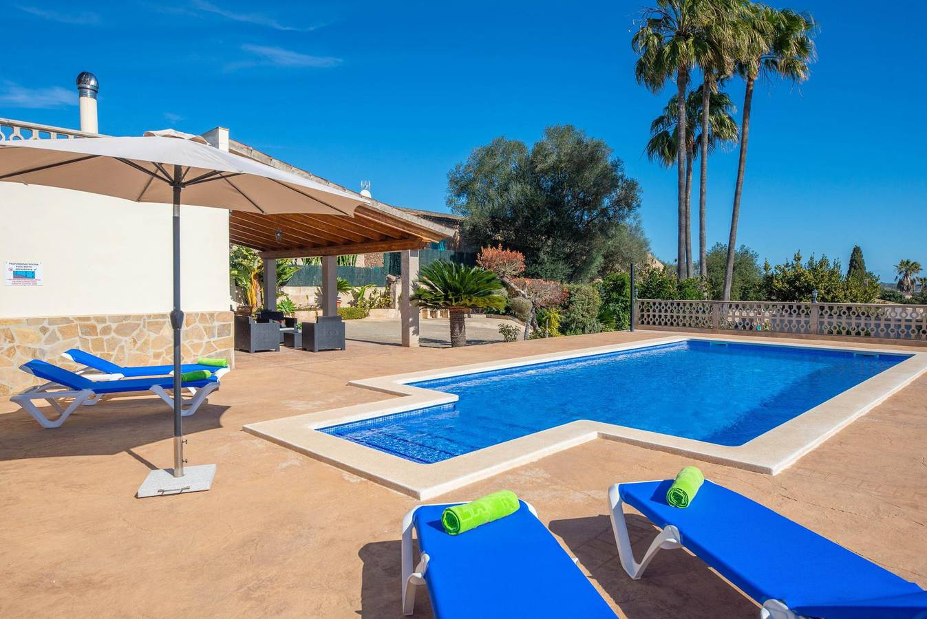 Vista Sol - Magnifique maison de campagne avec piscine privée et vues incroyables au centre de Majorque. Wi-Fi gratuit. in Ariany, Majorque l'intérieur des terres