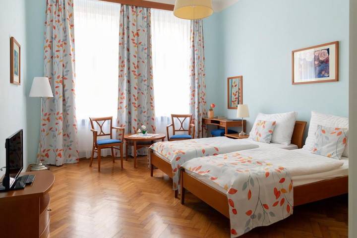 Apartamento para 5 personas, con vistas en Praga