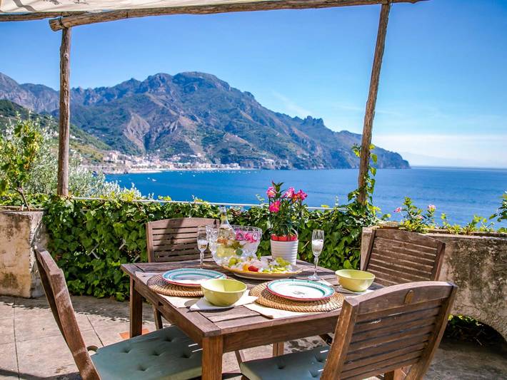 Villa für 5 Personen mit Terrasse in San Cosma, Ravello