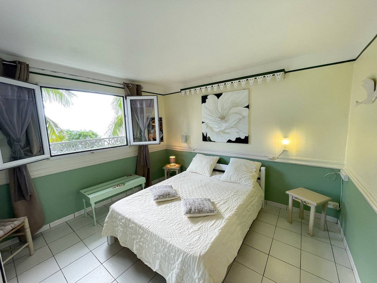 Gîte Créole pour 6 pers. à Saint-Leu avec vue sur la baie in Saint-Leu, Île de la Réunion