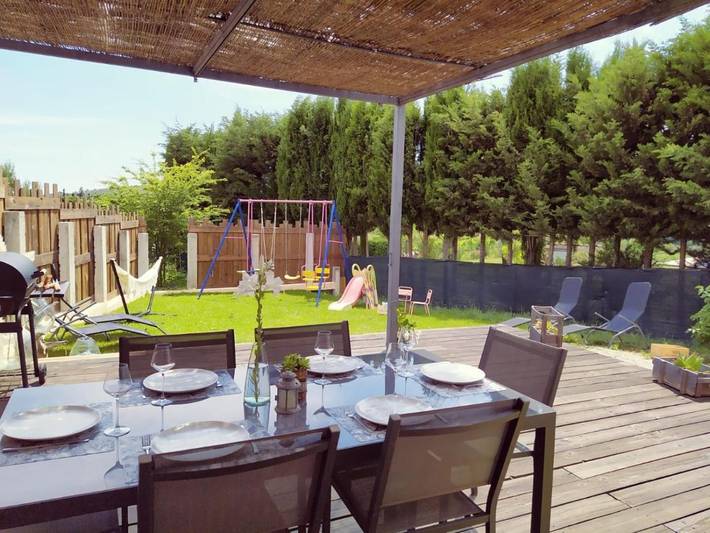 Vakantiehuis voor 8 personen, with Whirlpool and Terras as well as Tuin and Sauna in Seillans