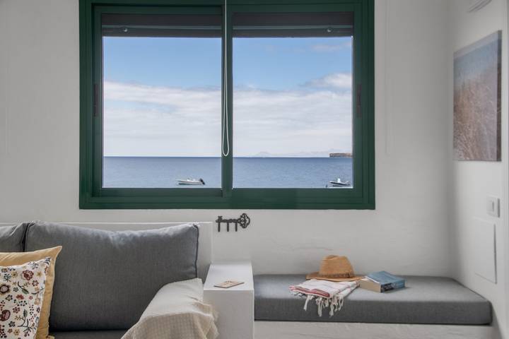 Ferienhaus 'Callao 2' mit Meerblick, WLAN und Klimaanlage in Quemada Beach, Yaiza