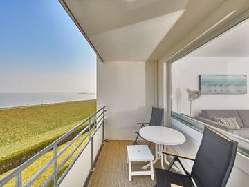 Ferienwohnung für 3 Personen, mit Balkon und Ausblick in Cuxhaven (Stadt)