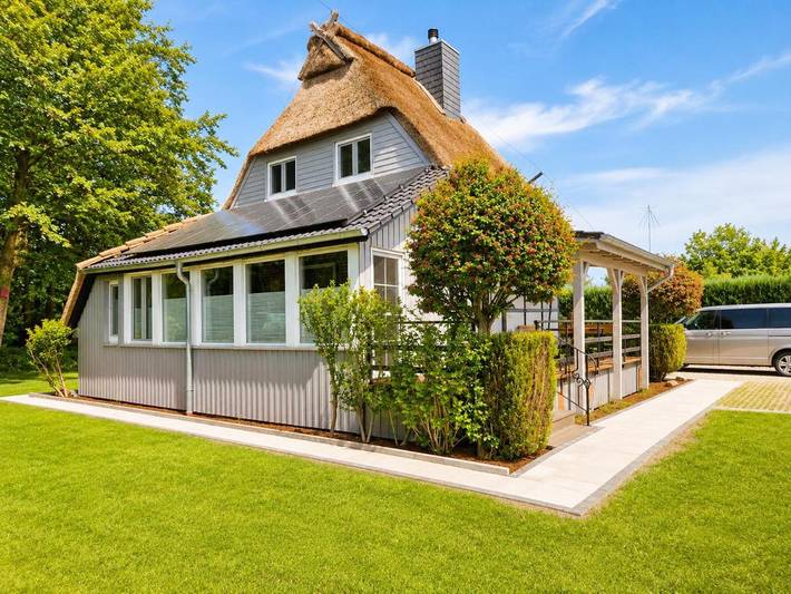 Ferienhaus für 5 Personen, mit Balkon und Terrasse sowie Garten und Seeblick in Hüde - 3
