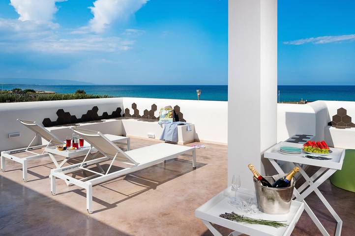 Villa per 8 persone, con giardino e terrazza a Marzamemi