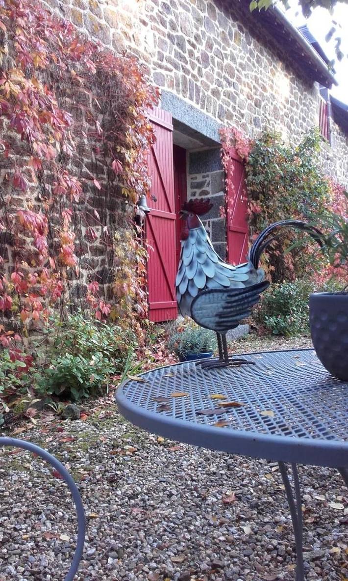 Chambre d’hôte pour 2 personnes, avec Terrasse et Jardin à Montreuil-le-Gast