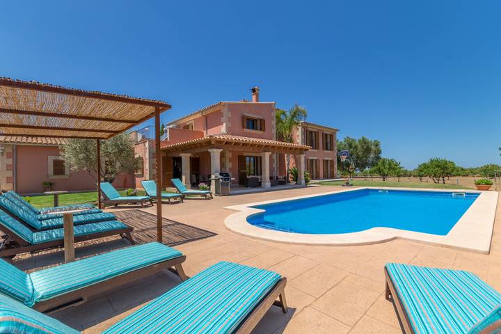Finca für 11 Personen, mit Garten und Terrasse sowie Pool in Manacor - 3