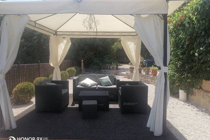 Ferienhaus für 7 Personen, mit Terrasse und Garten